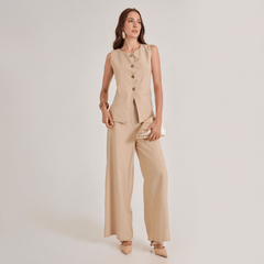 Conjunto Elegante de Chaleco y Pantalón - ROXANZ