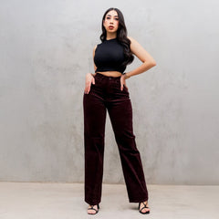 Pantalones Anchos de Pana Balam para Mujer - Roxanz