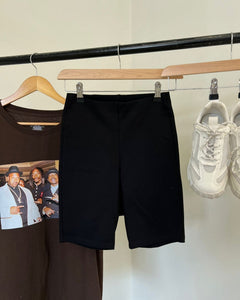 Short Biker Versátil Negro para Mujer Estilo Casual Urbano - Roxanz