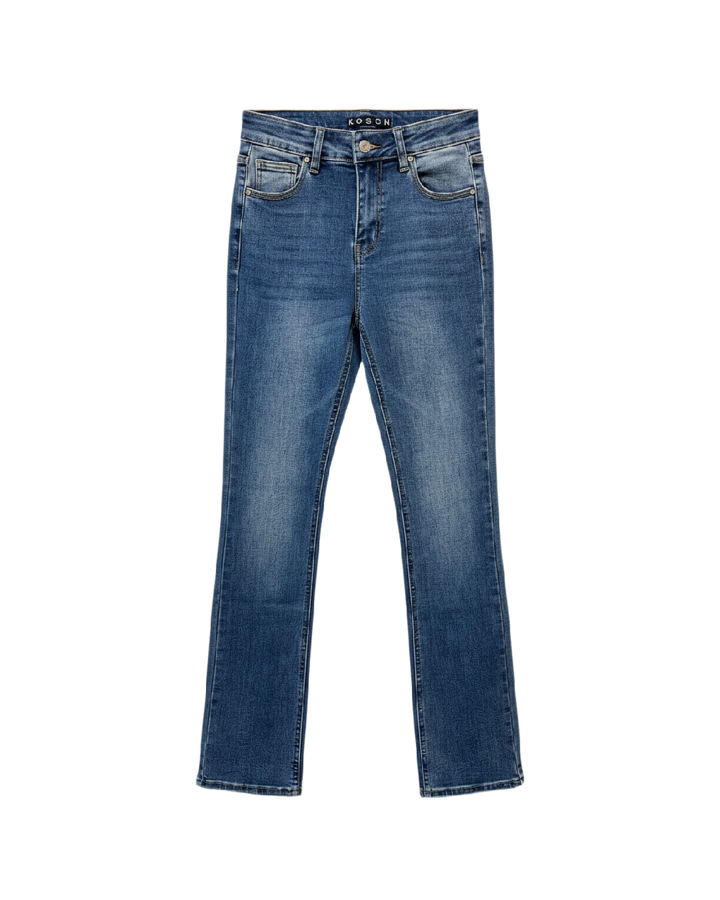 Jeans Recto Clásico Azul