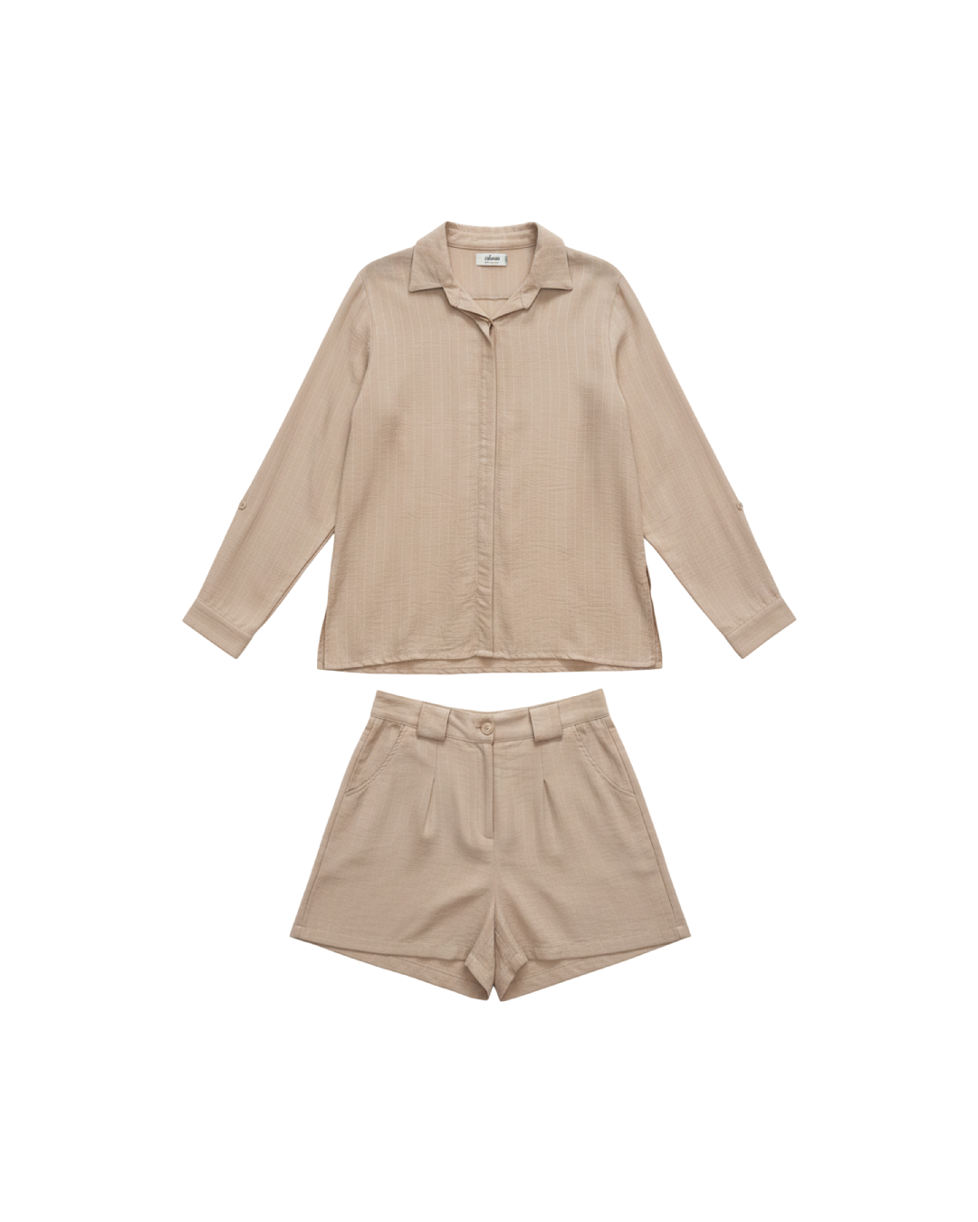 Conjunto Casual de Camisa y Short