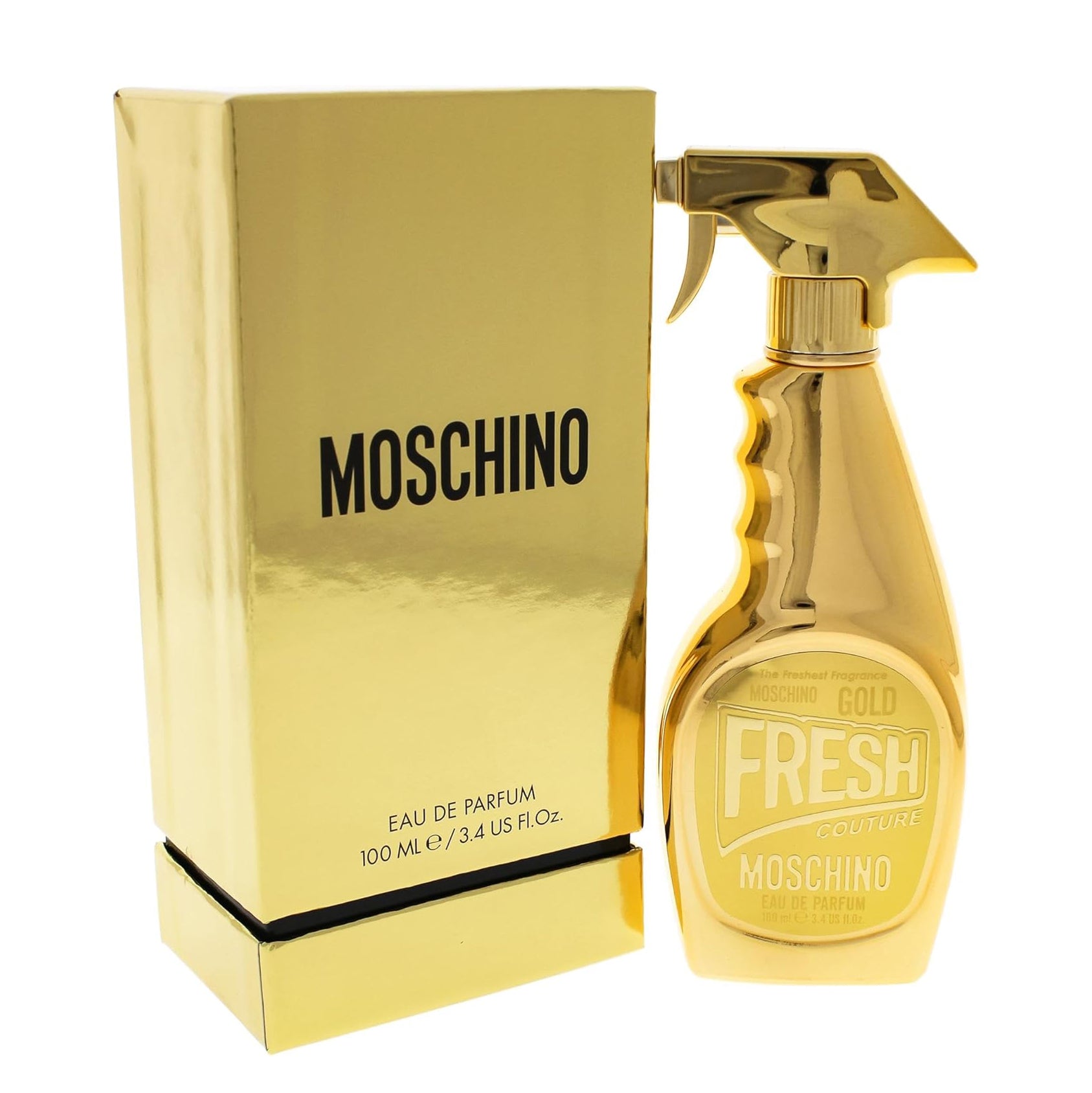 Moschino Gold Fresh Couture para mujer Spray, 3.4 Ounce