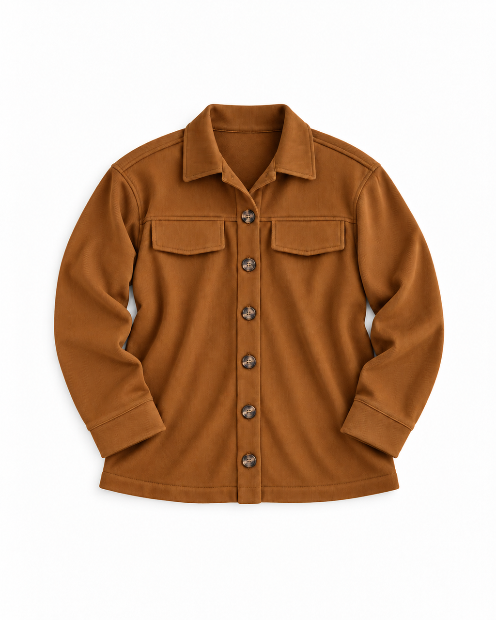 Chaqueta Casual Botones Bolsillos