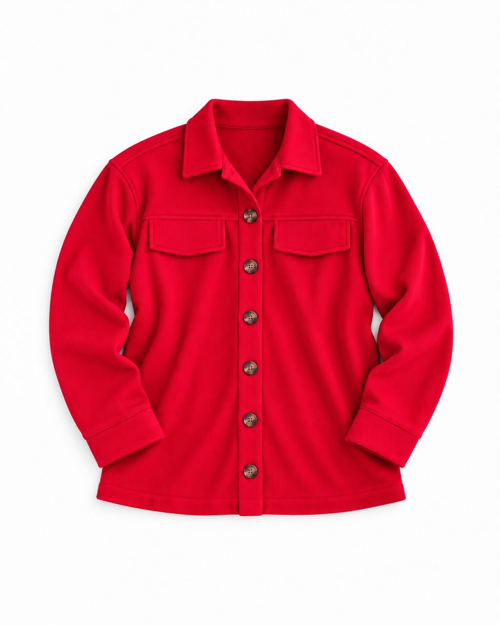 Chaqueta Casual Botones Bolsillos