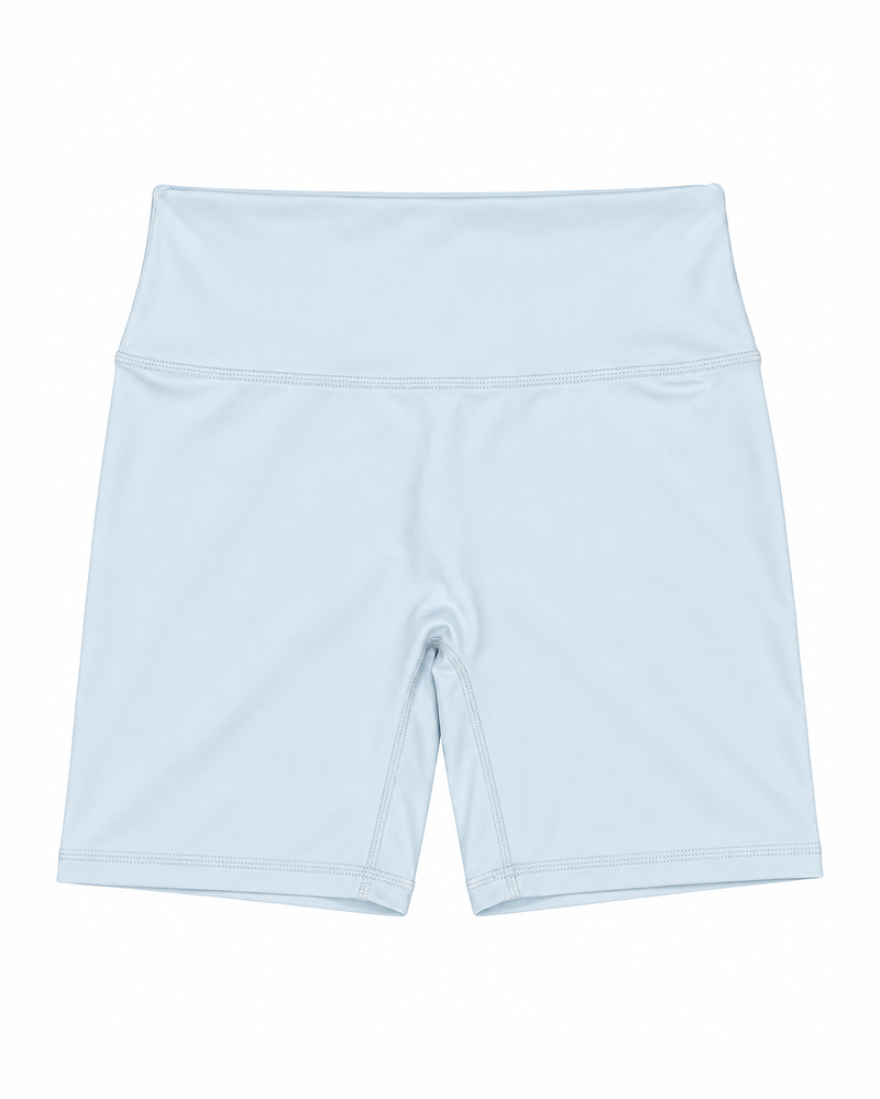 Short Deportivo Ajustado Colores Celeste