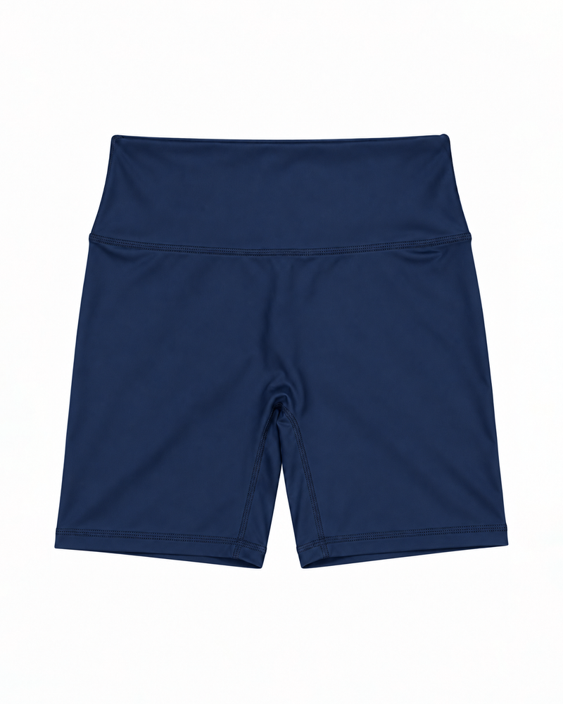 Short Deportivo Ajustado Colores Azul Marino