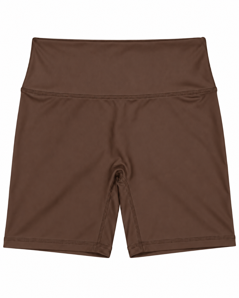 Short Deportivo Ajustado Colores Café