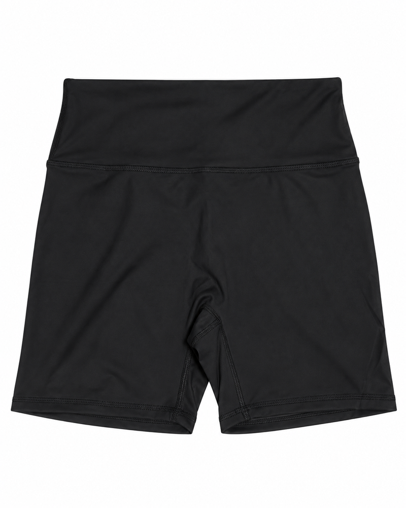 Short Deportivo Ajustado Colores Negro