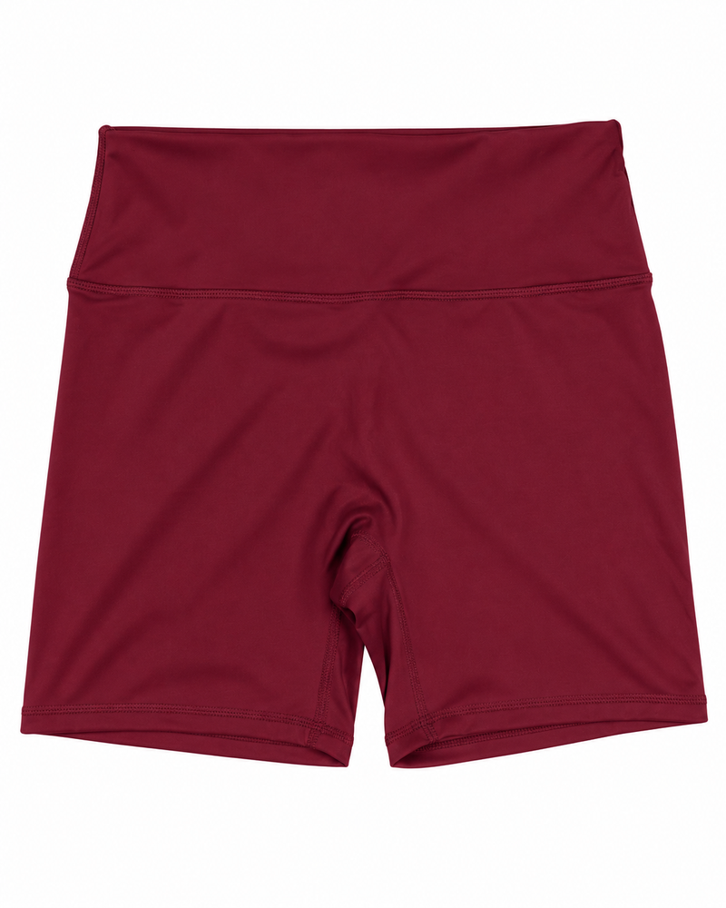 Short Deportivo Ajustado Colores Rojo