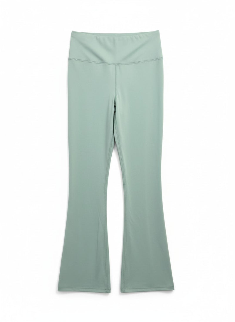 Leggins Deportivos de Campana Colores L Verde