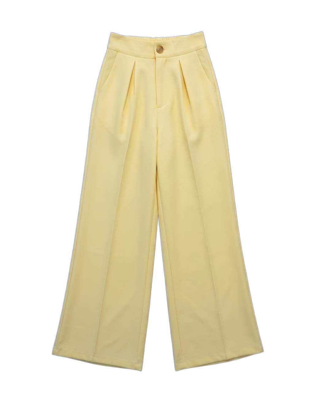 Pantalón Wide Leg Liso Casual