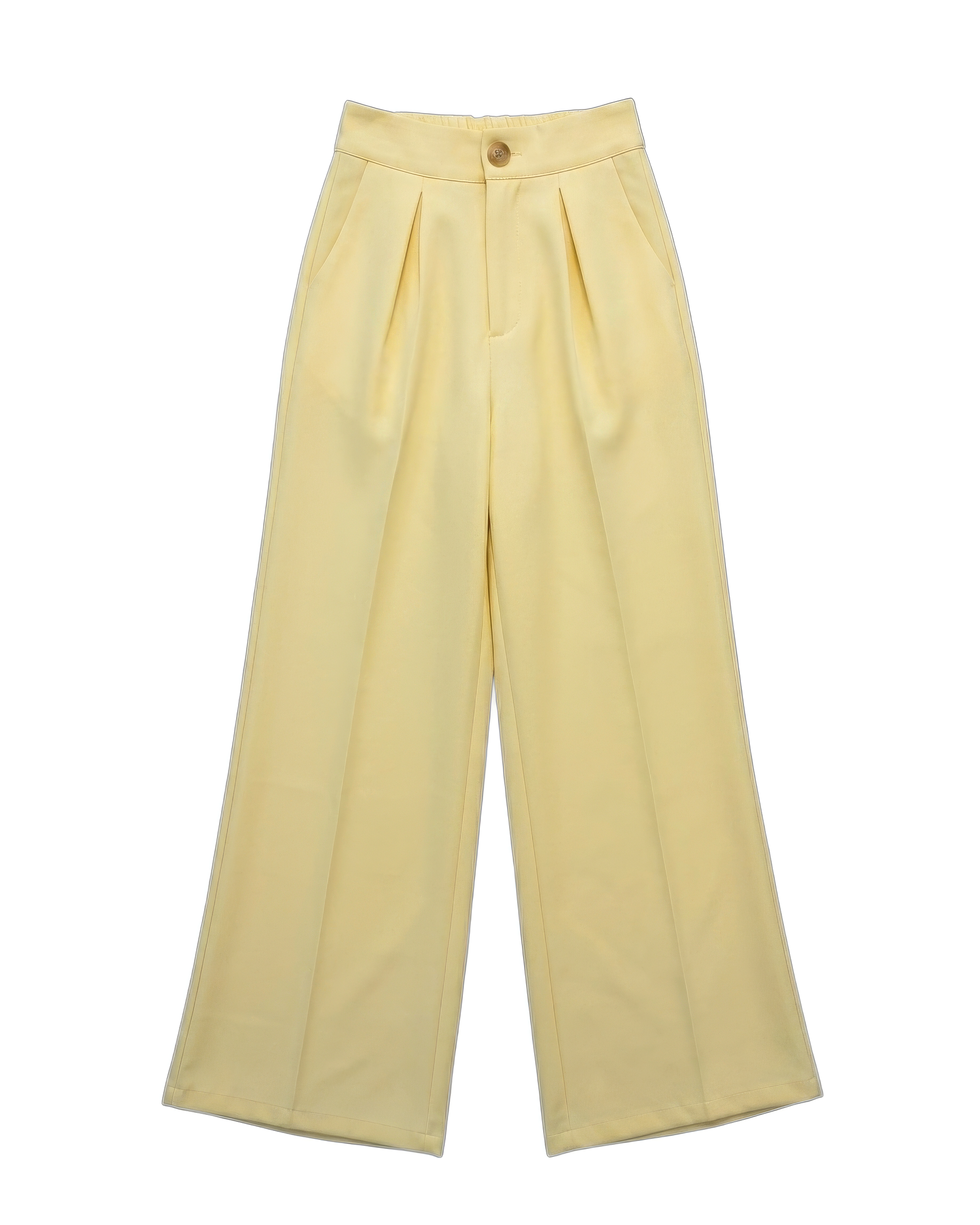 Pantalón Wide Leg Liso Casual