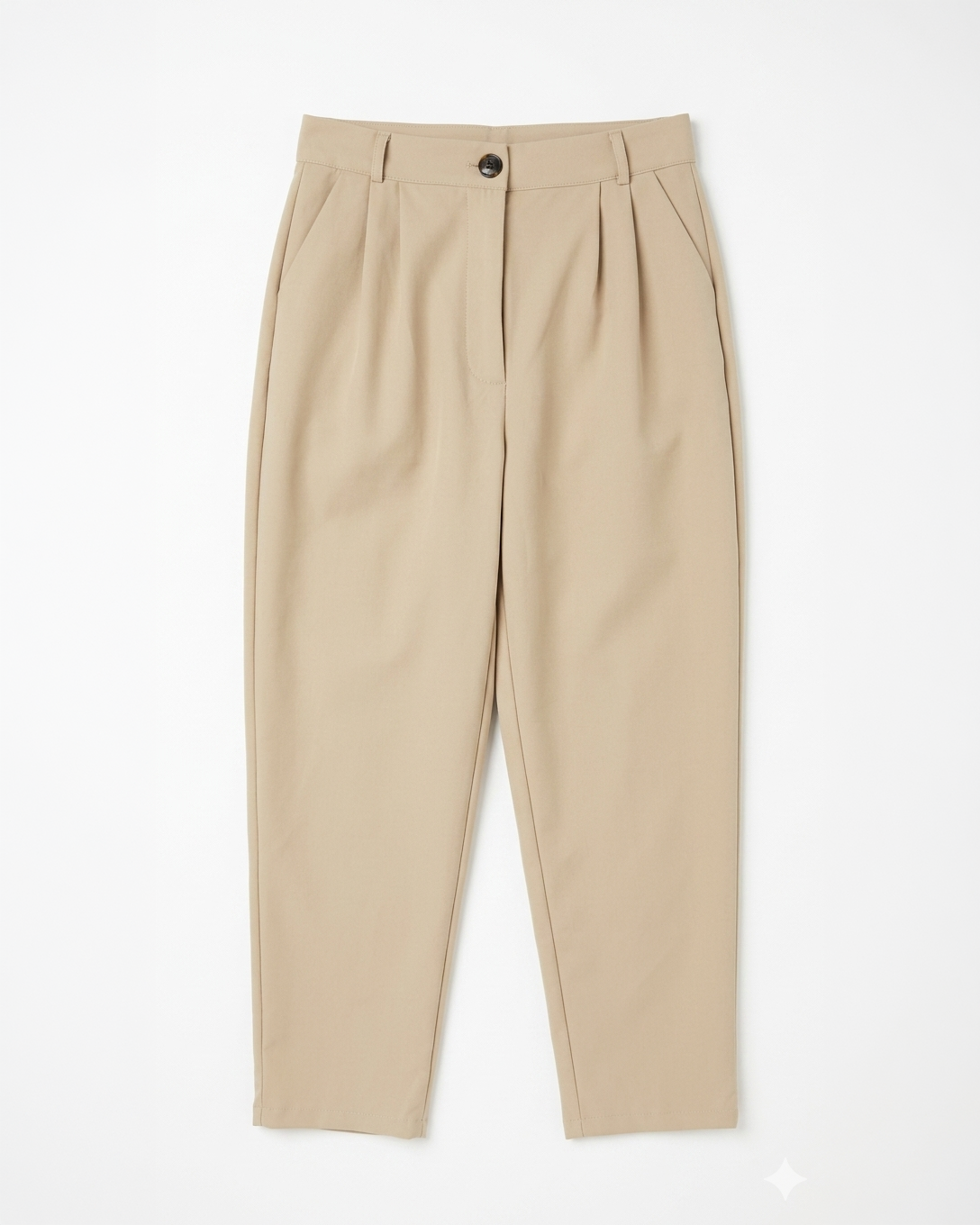 Pantalones Elegantes de Mujer con Cintura Alta y Corte Slim Fit