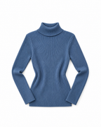 Blusa Manga Larga Acanalada