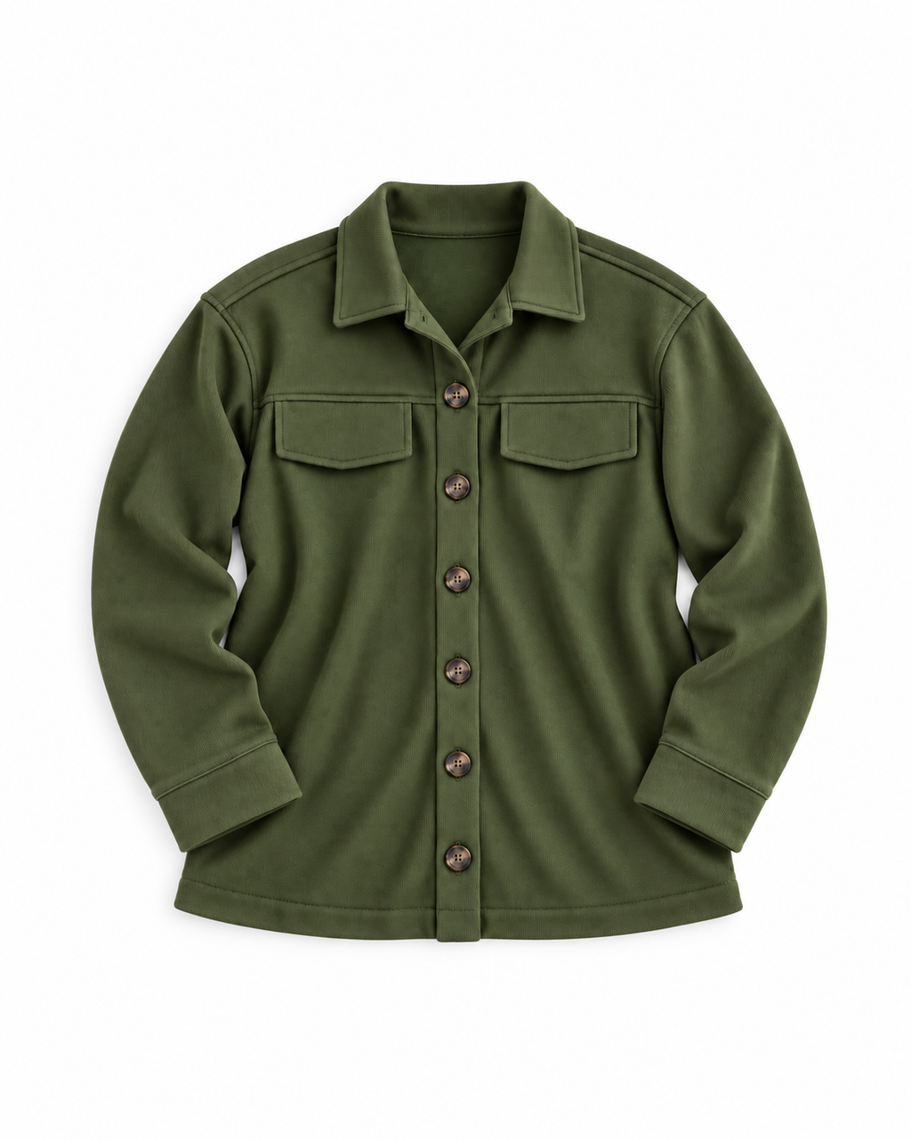 Chaqueta Casual Botones Bolsillos