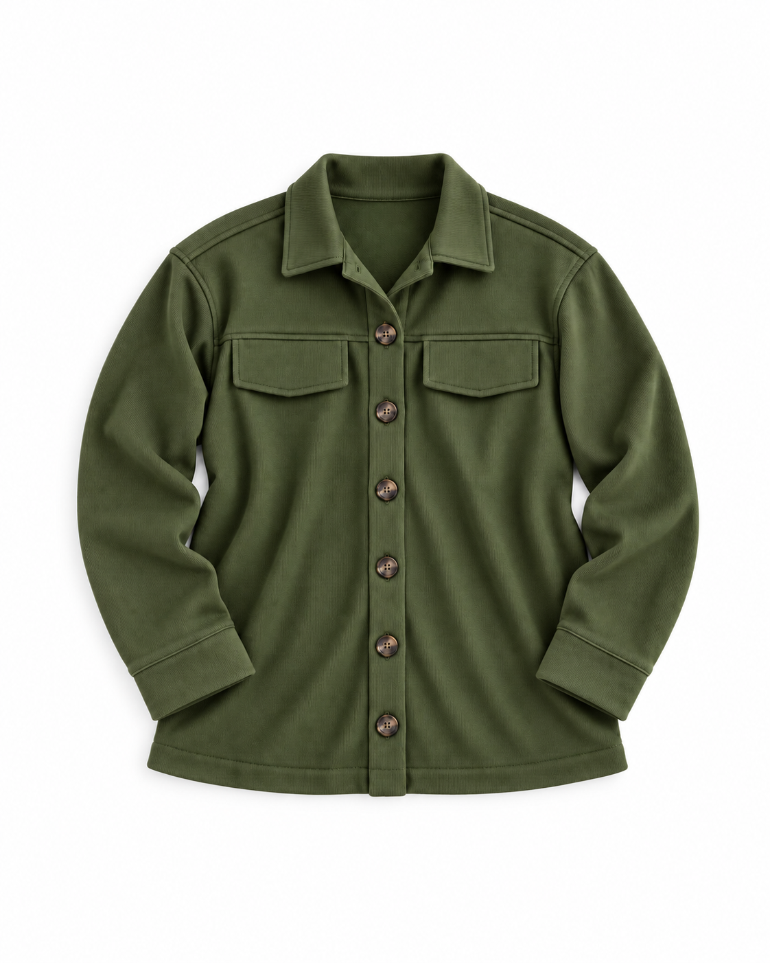 Chaqueta Casual Botones Bolsillos