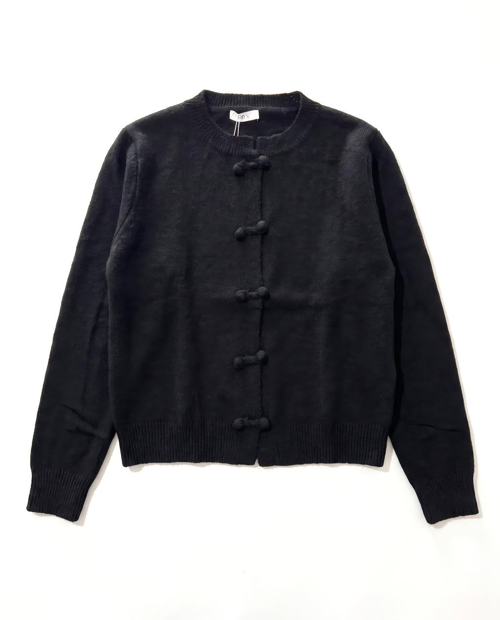 Sweater Tejido Estilo Asiático Café