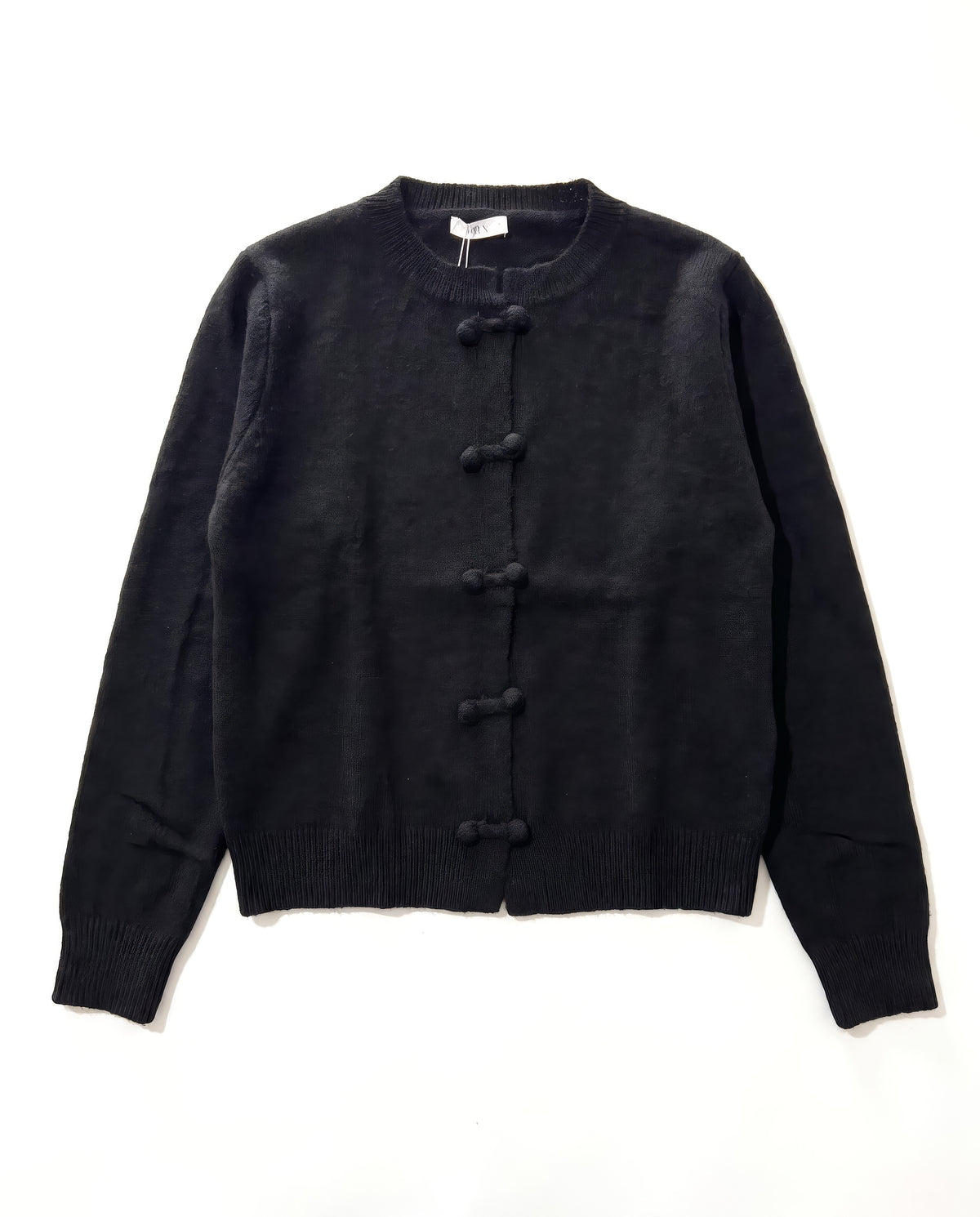 Sweater Tejido Estilo Asiático Café