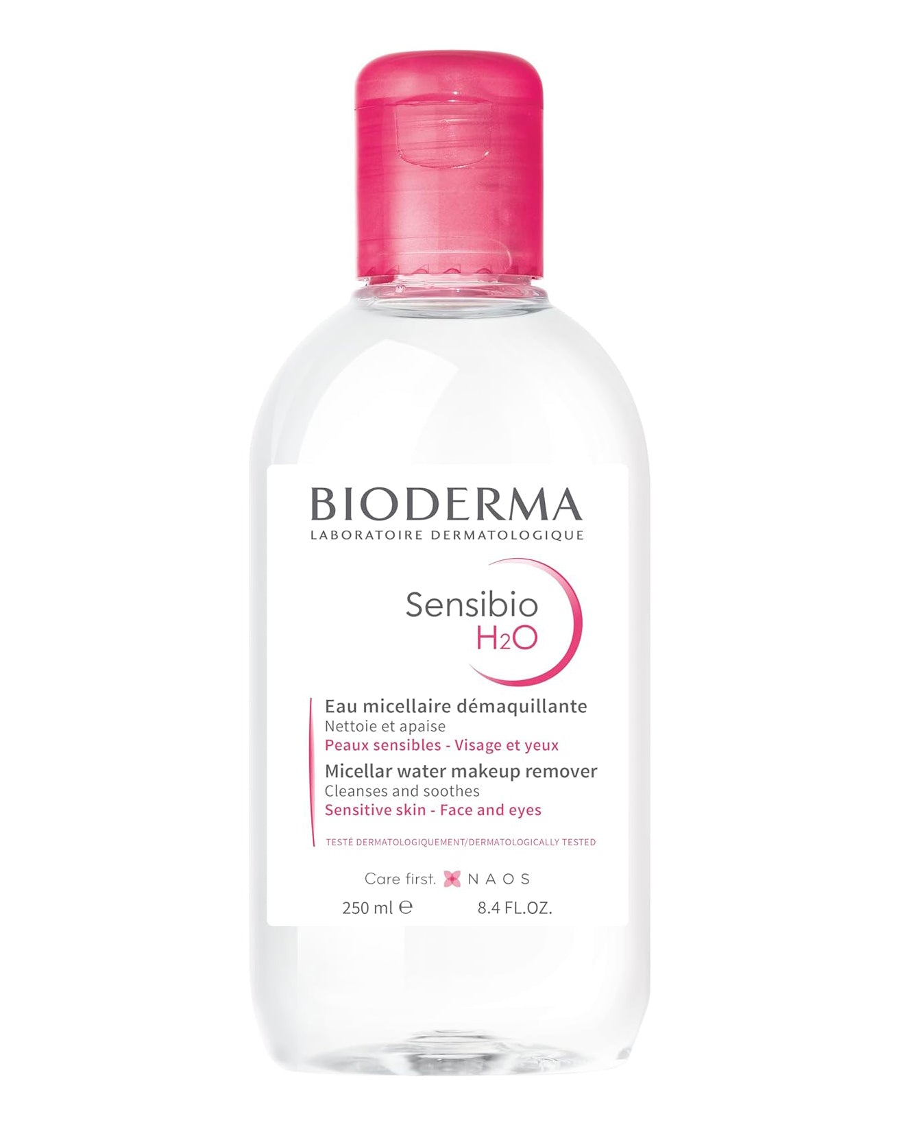 Bioderma Sensibio H2o, Agua Micelar Dermatológica, 250 Ml, Agua Micelar y desmaquillante para piel sensible - Roxanz