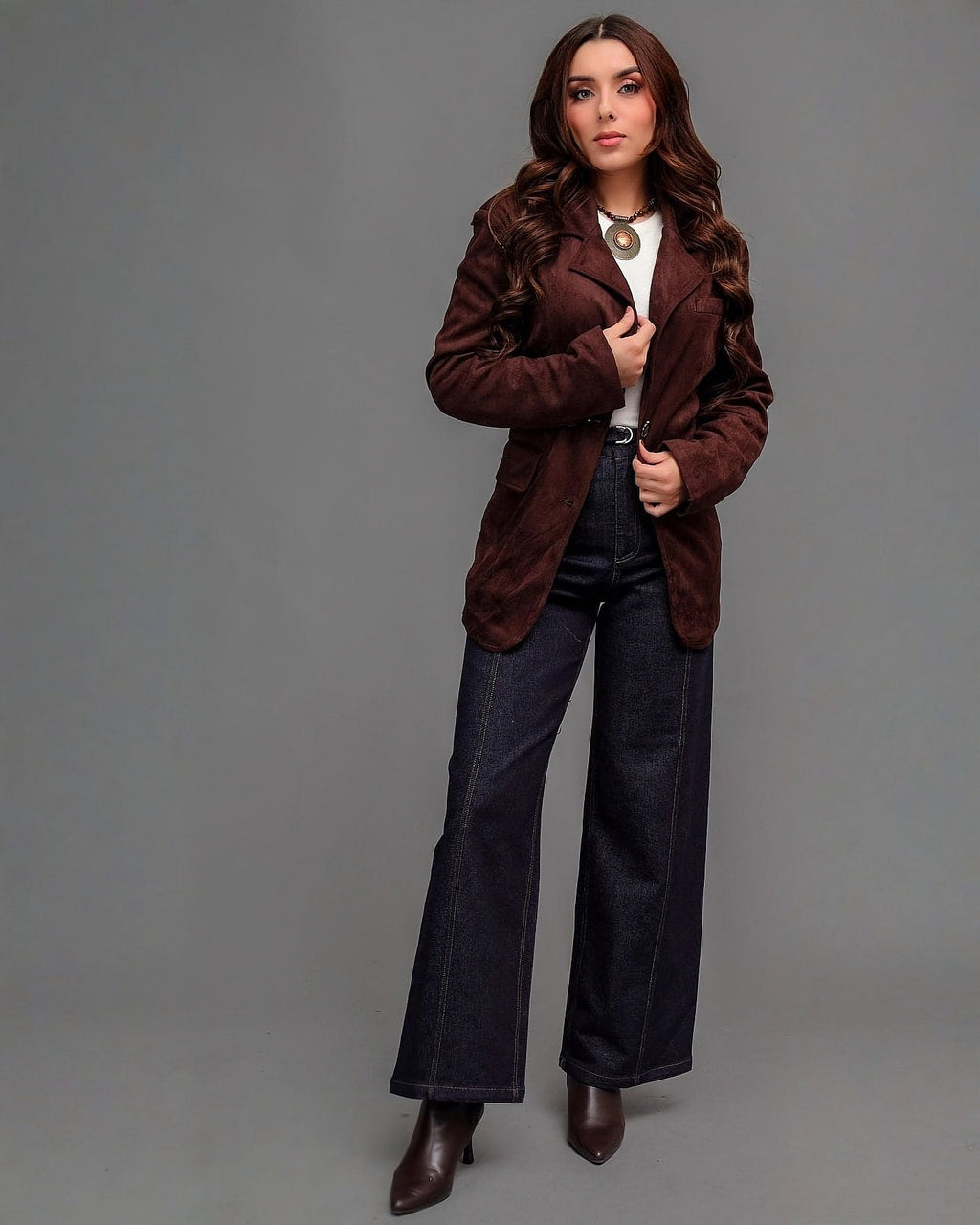 Blazer Mujer Elegante Corte Clásico - ROXANZ