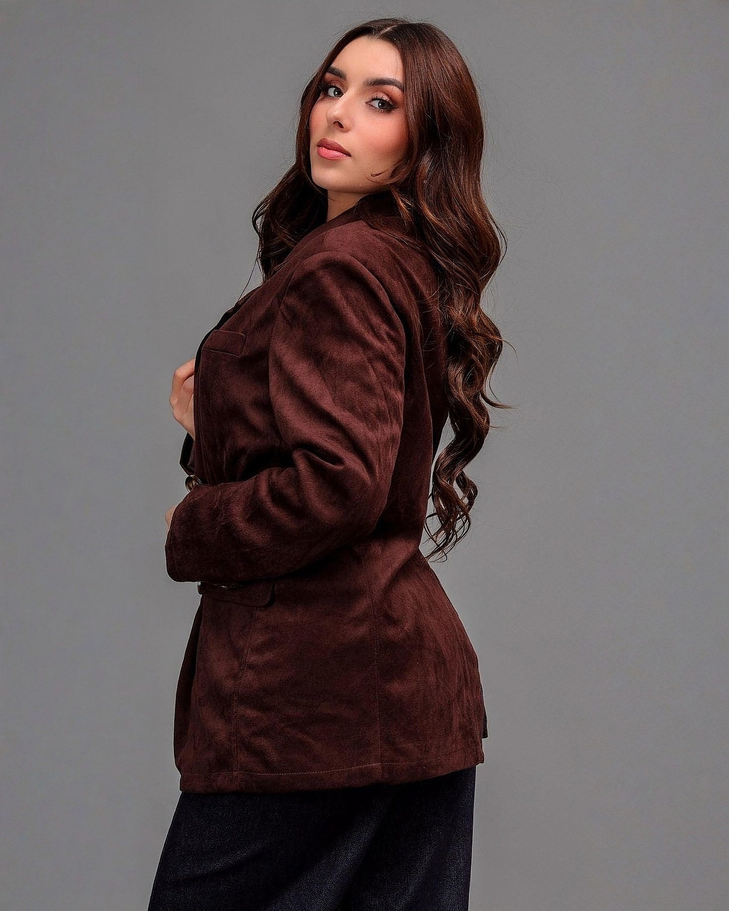 Blazer Mujer Elegante Corte Clásico - ROXANZ