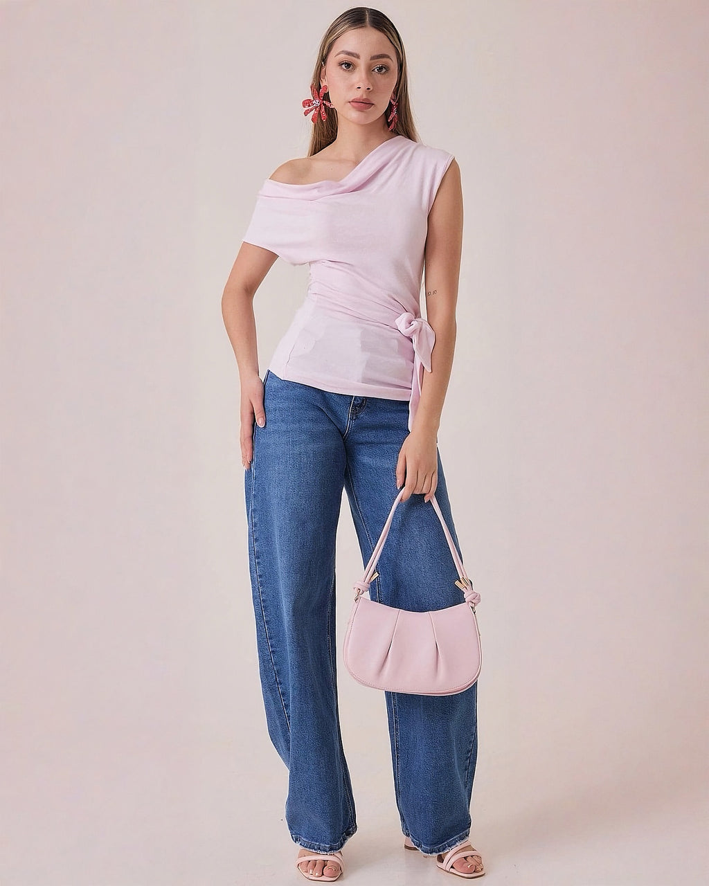 Blusa Hombros Caídos