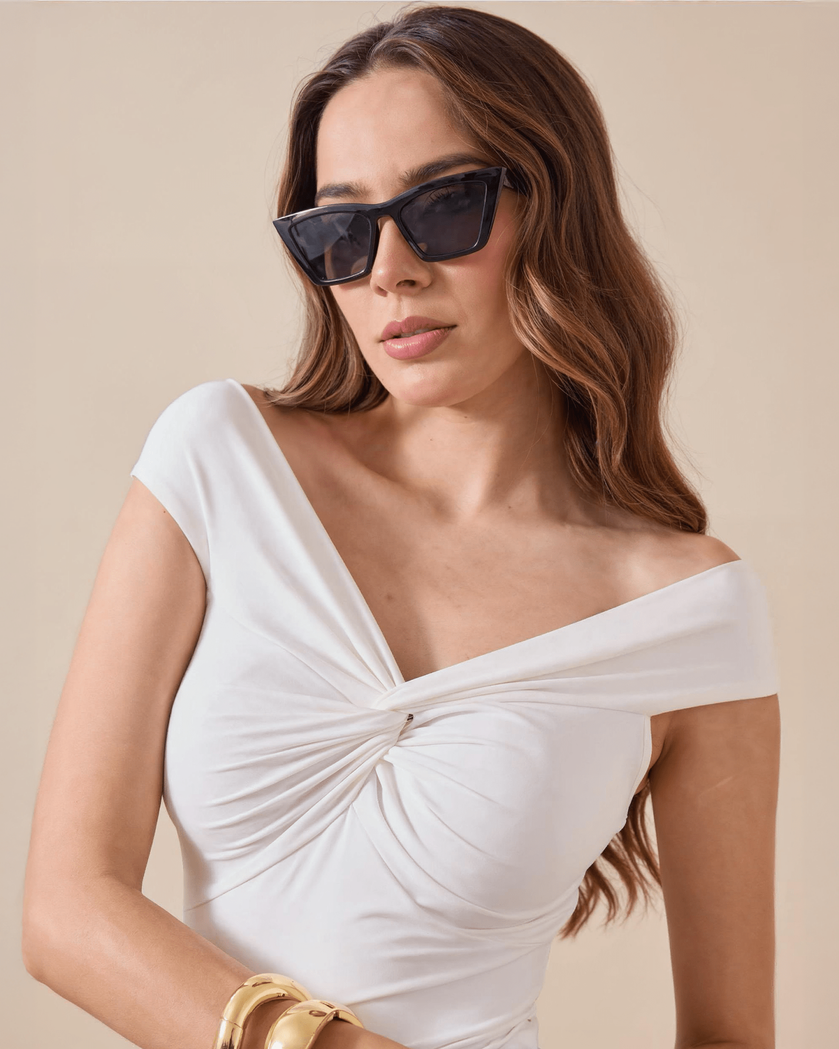 Blusa Licra Con Nudo - ROXANZ