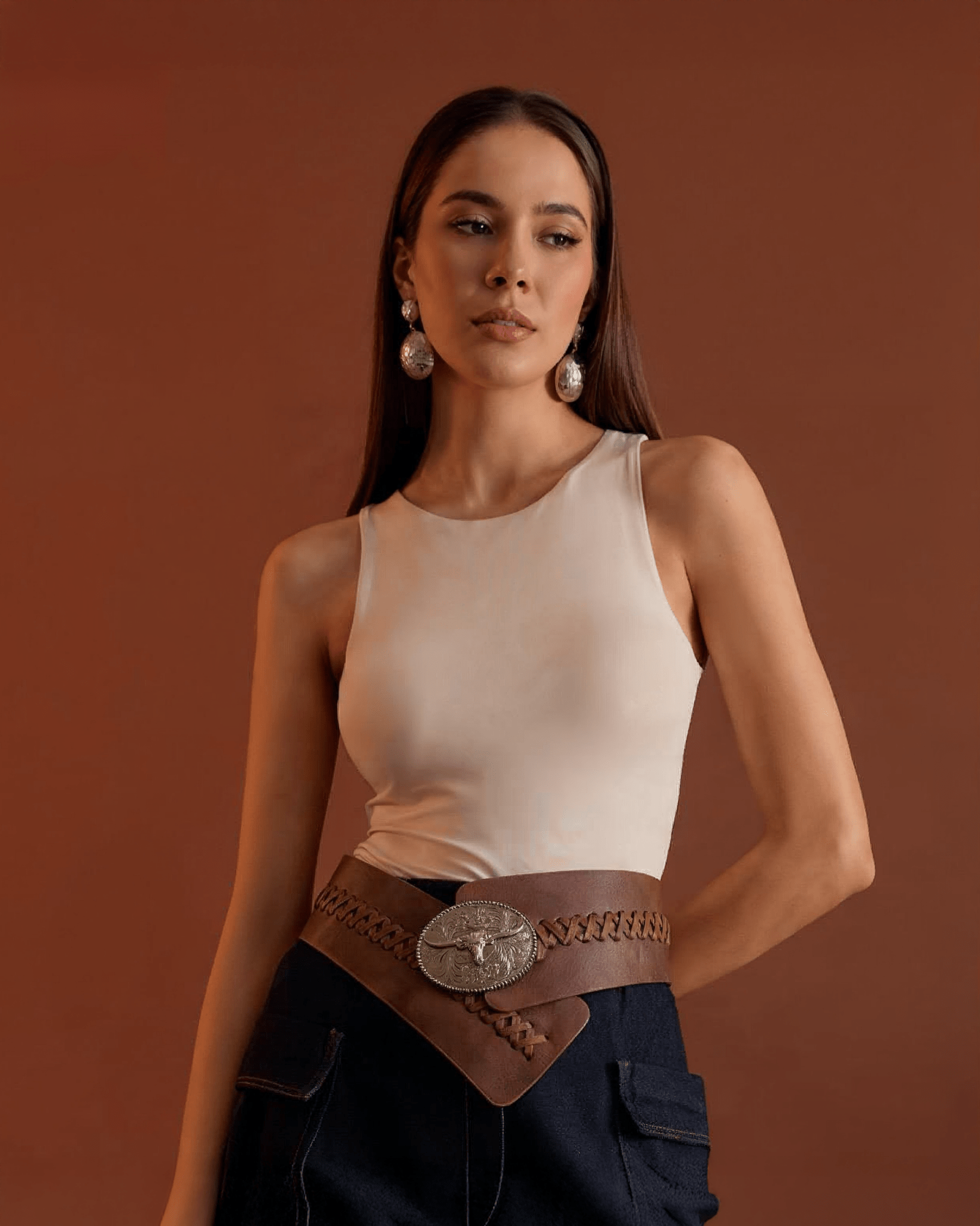 Body de Tirantes Con Stretch - ROXANZ