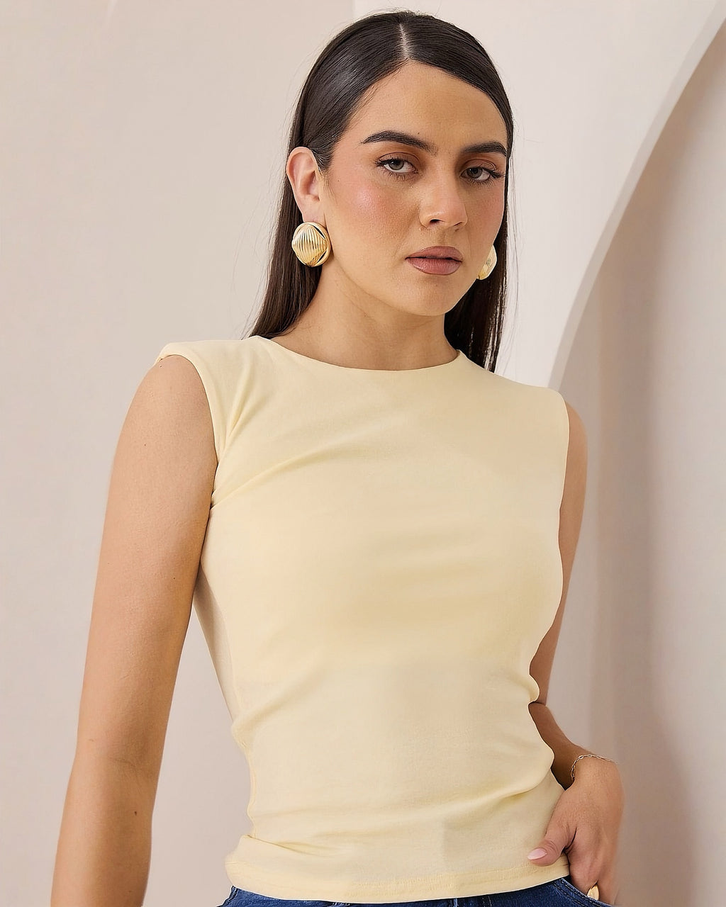 Top Básico Sin Mangas