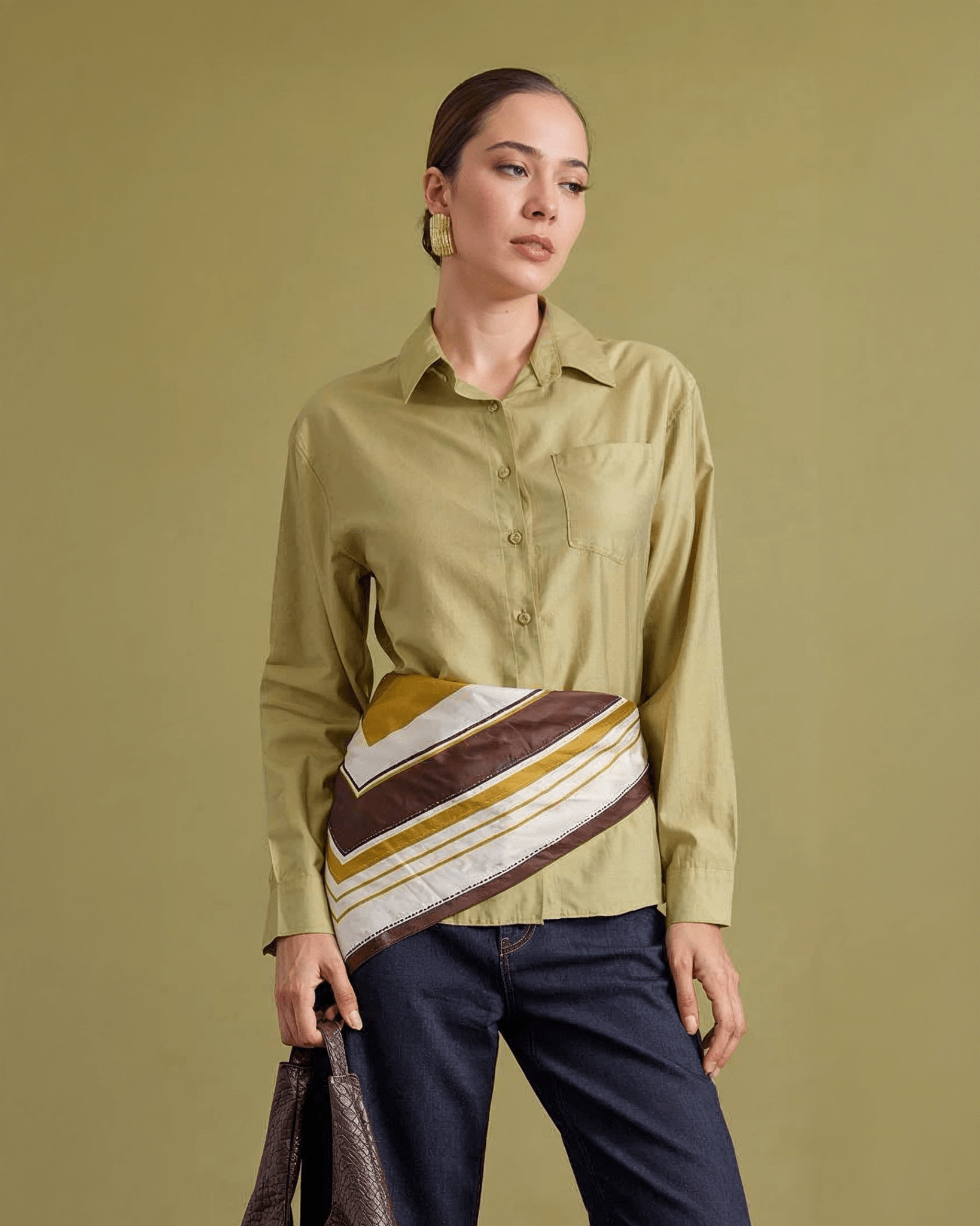 Camisa de Mujer Manga Larga Casual Elegante - ROXANZ