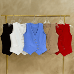 Chaleco Moderno en Colores Variados para Mujer - ROXANZ