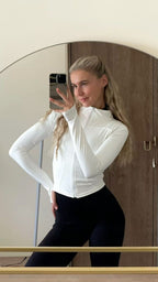 Chaqueta Deportiva Cremallera Ajustada - ROXANZ