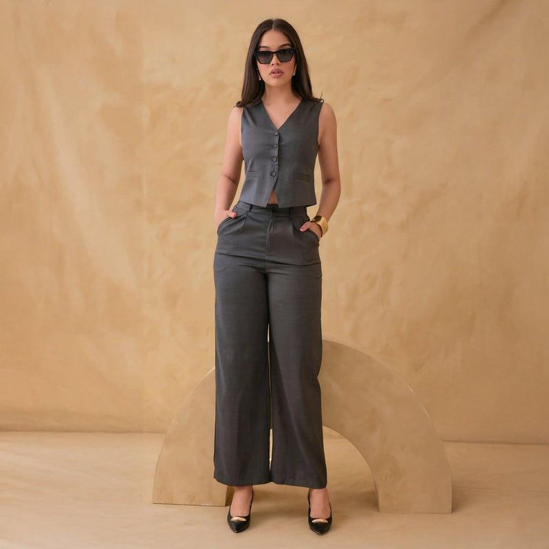 Conjunto De Chaleco y Pantalón - ROXANZ