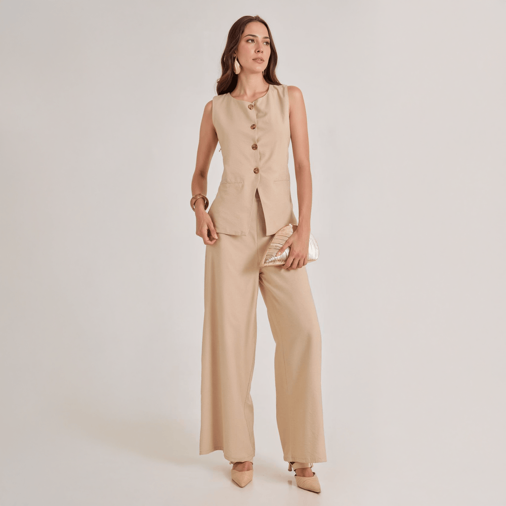 Conjunto Elegante de Chaleco y Pantalón - ROXANZ