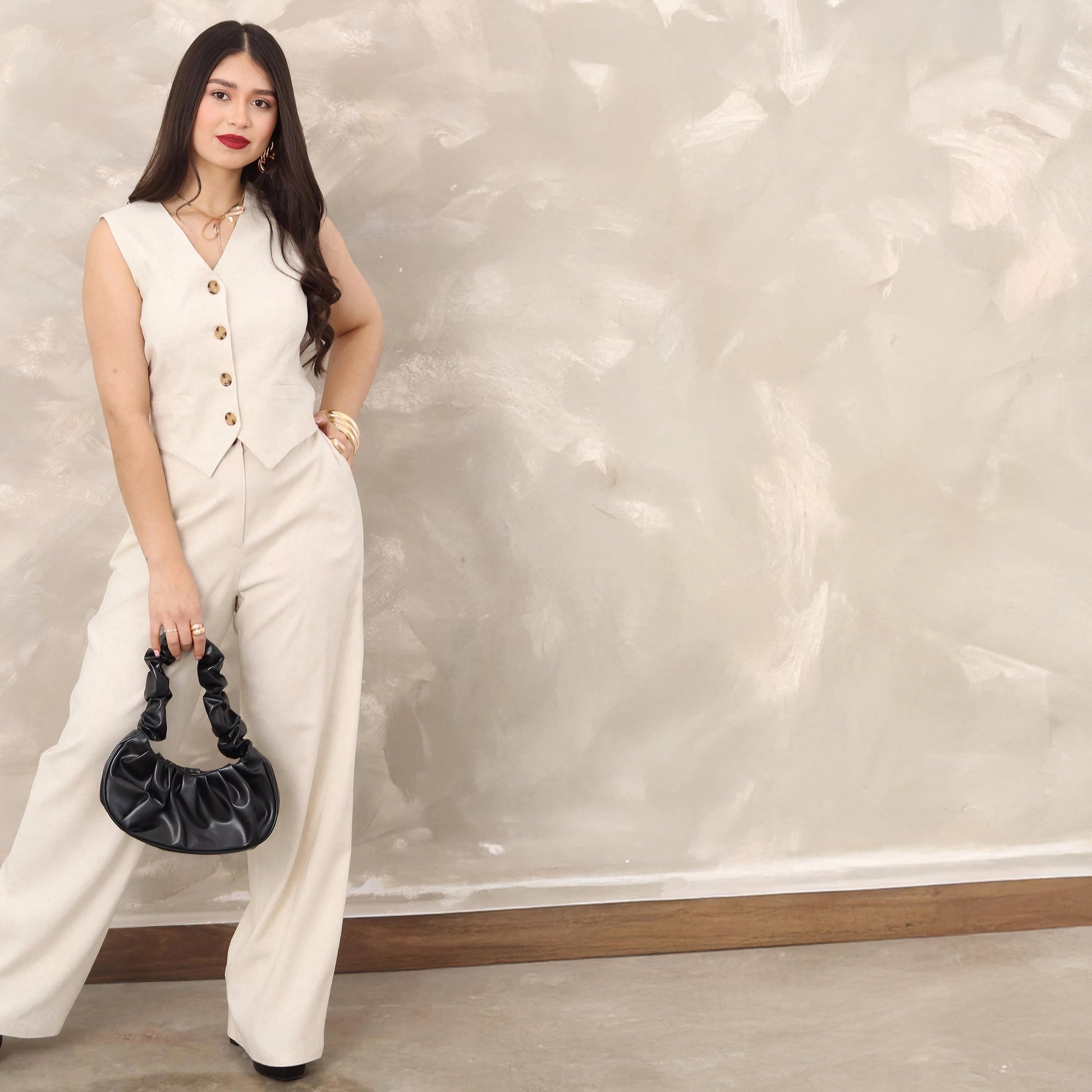 Conjunto Top y Pantalón Elegante para Mujer - ROXANZ