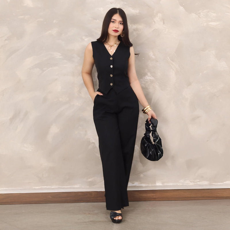 Conjunto Top y Pantalón Elegante para Mujer - ROXANZ