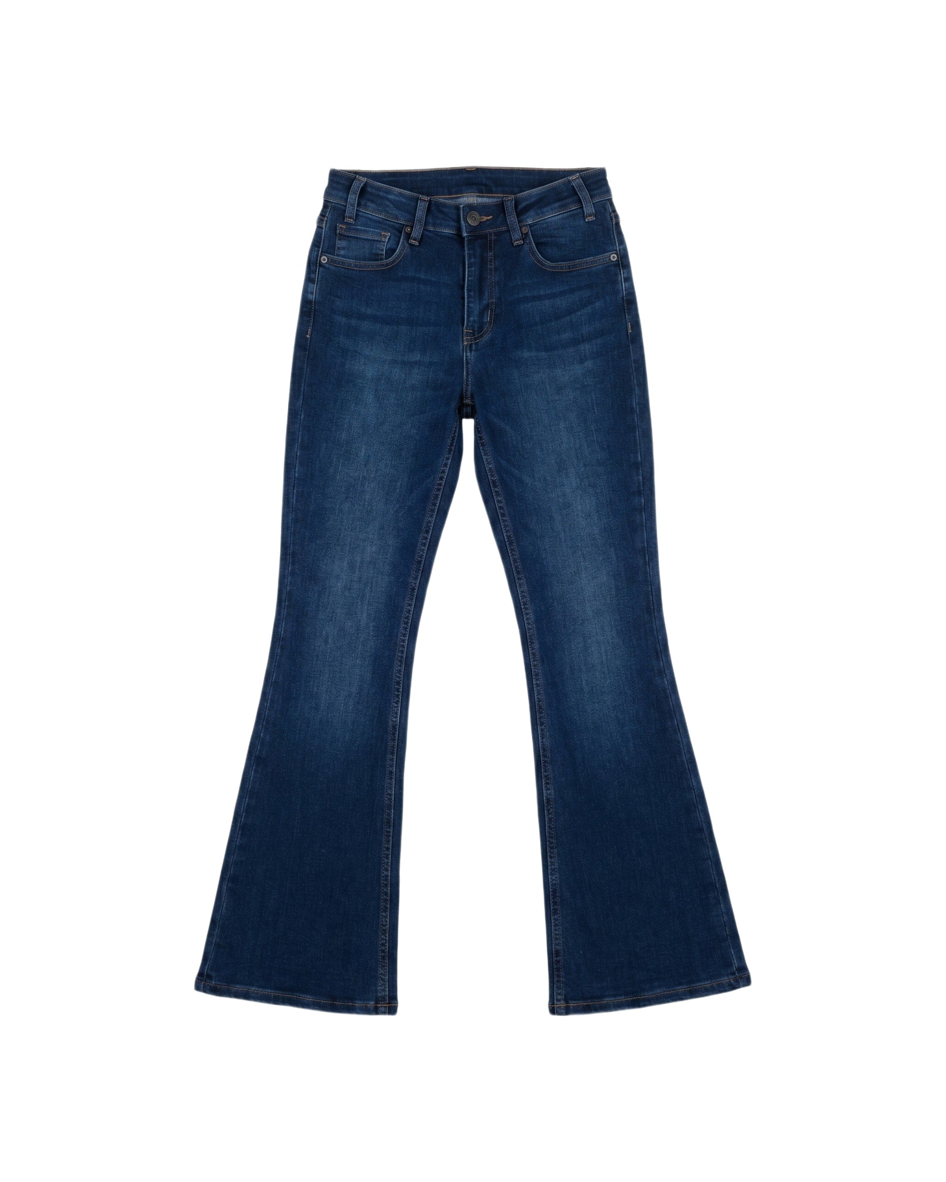 Jeans de Campana Azul Marino