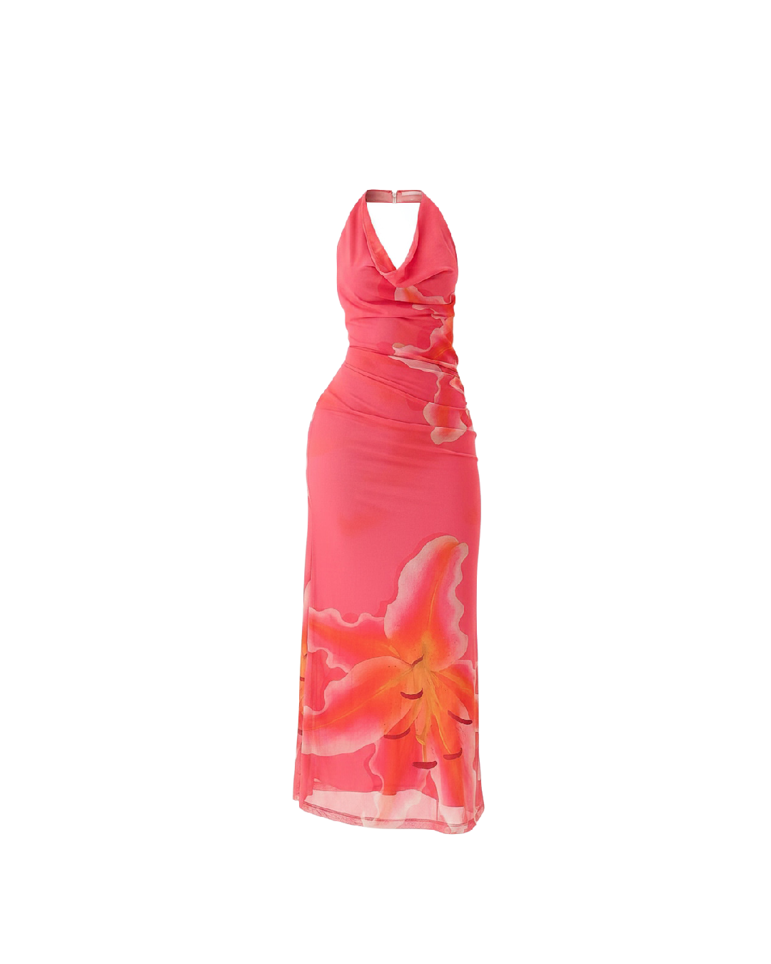 Vestido Largo Estampado Floral