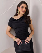 Vestido Largo Elegante Negro