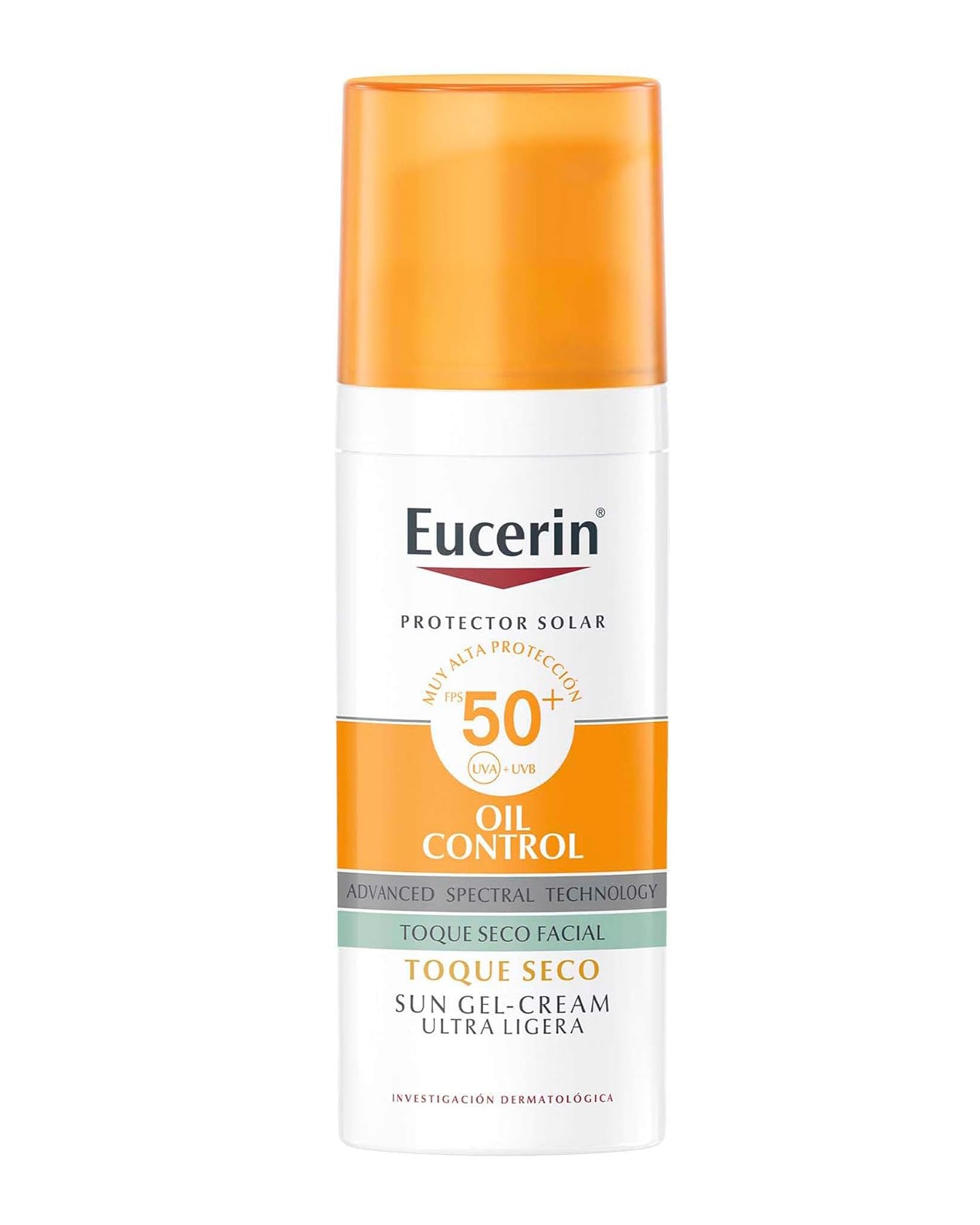 Eucerin Protector solar facial efecto mate toque seco Oil Control, , 50 ml - Roxanz