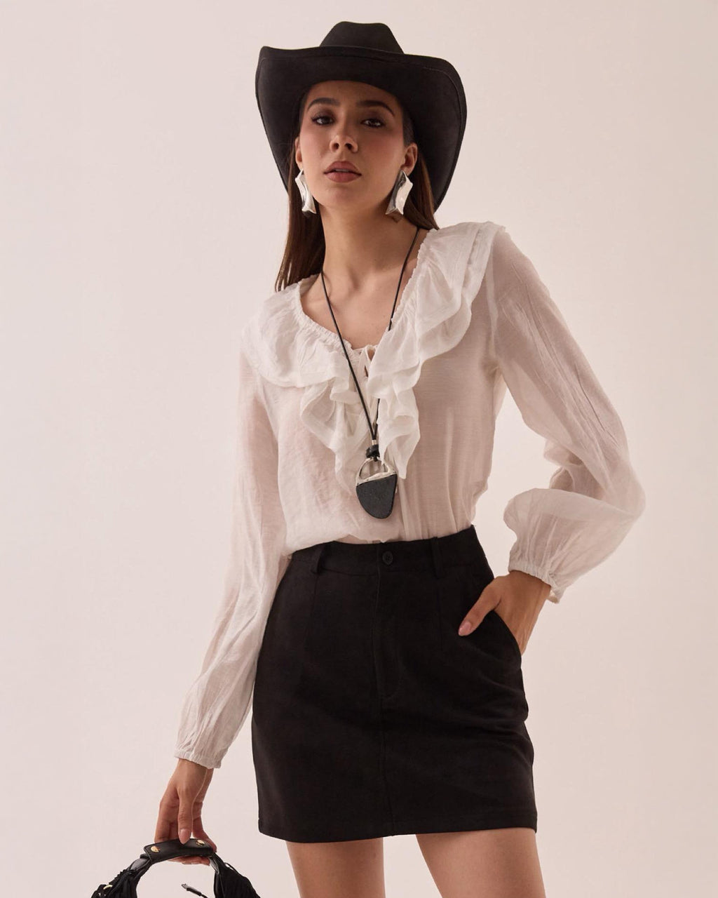 Falda Short Casual para Mujer Estilo Western - ROXANZ