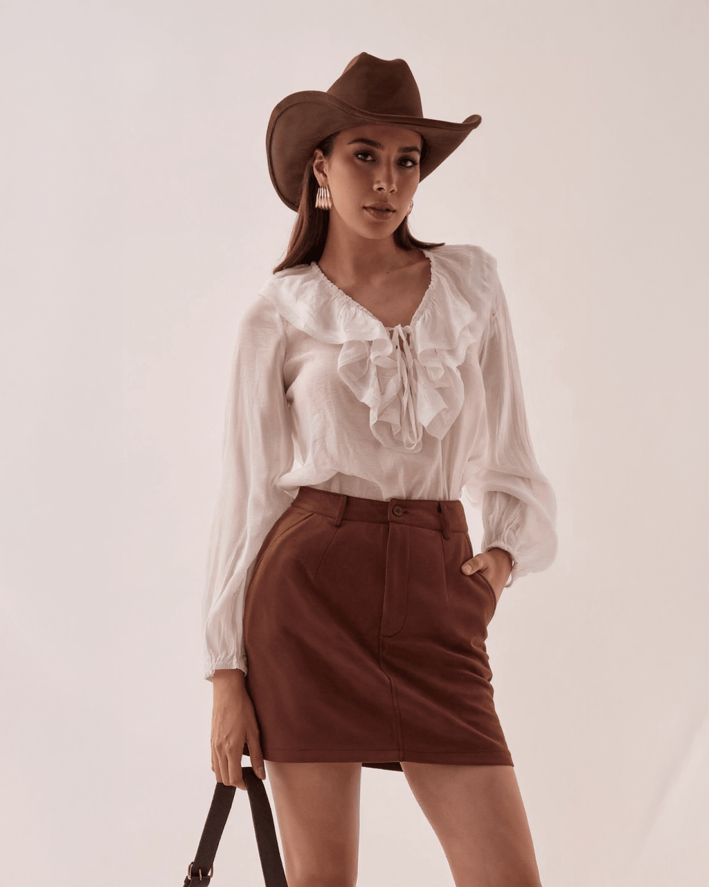 Falda Short Casual para Mujer Estilo Western - ROXANZ
