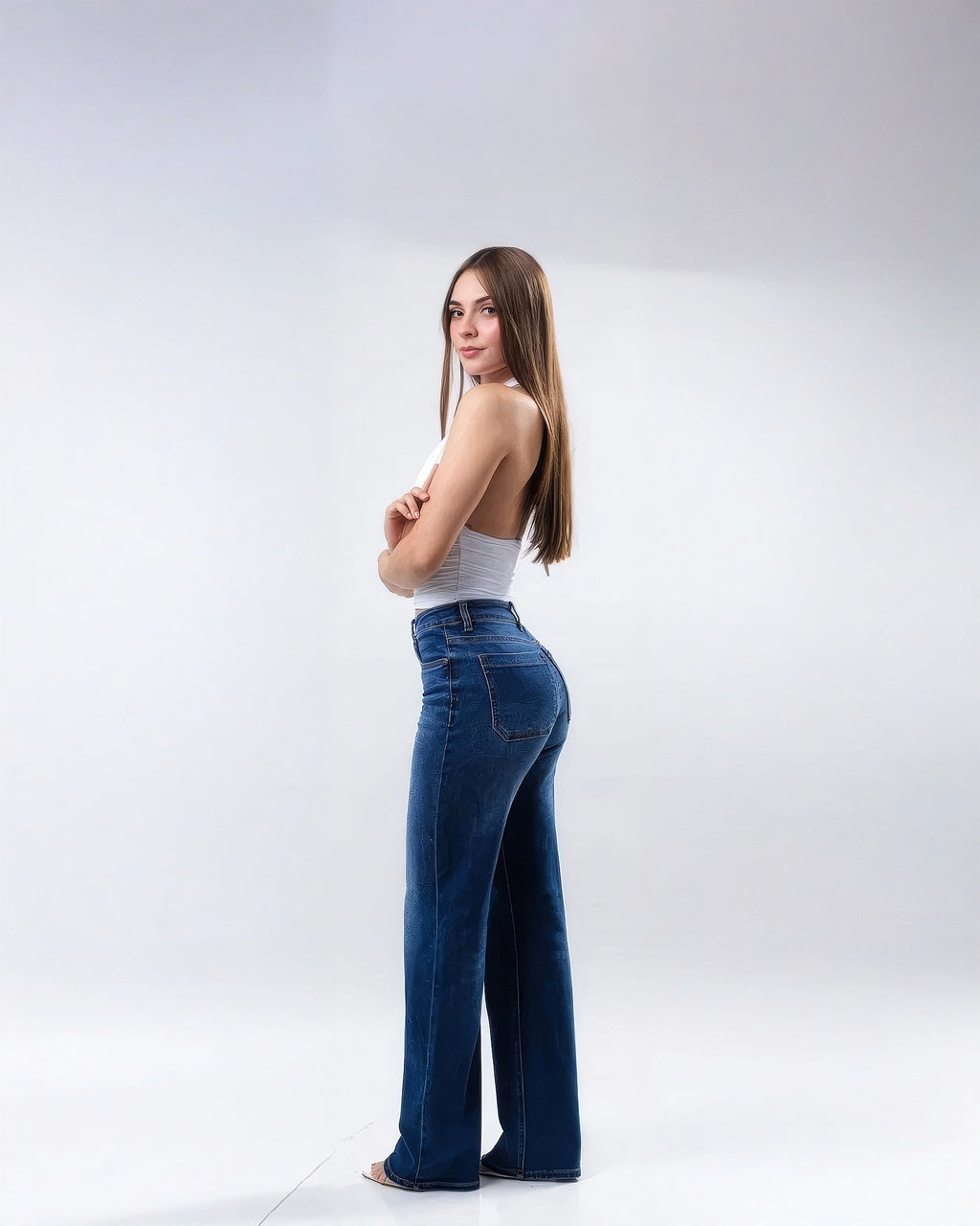 Jeans Straight Wide