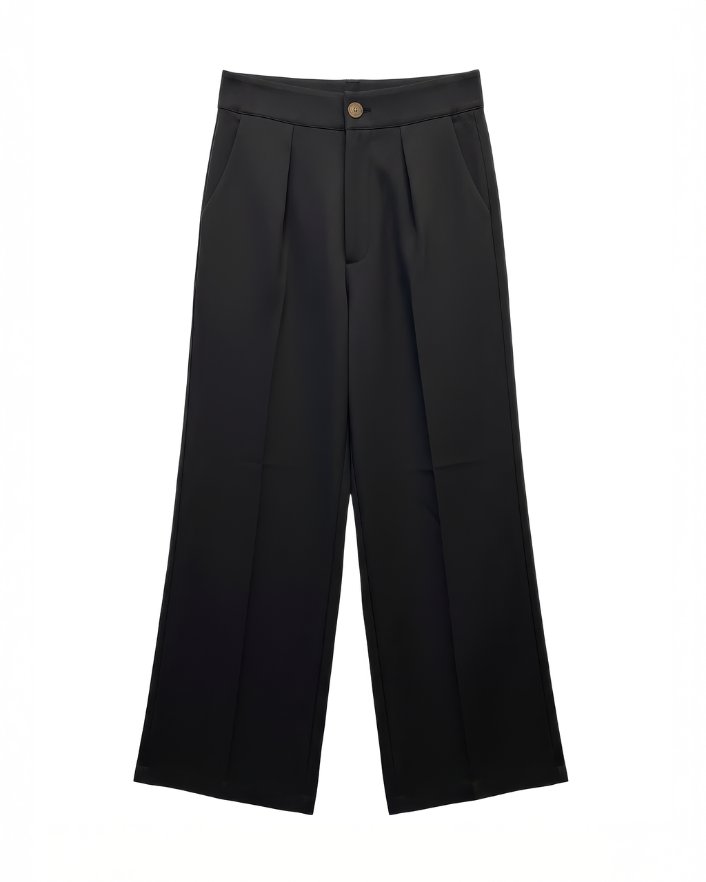Pantalón Wide Leg Liso Casual
