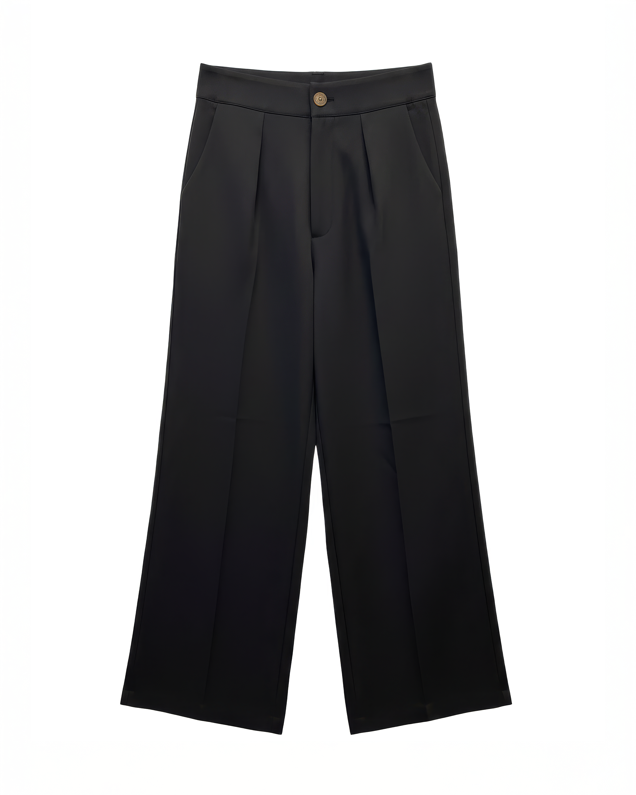 Pantalón Wide Leg Liso Casual