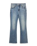 Jeans Campana Mezclilla Tiro Alto