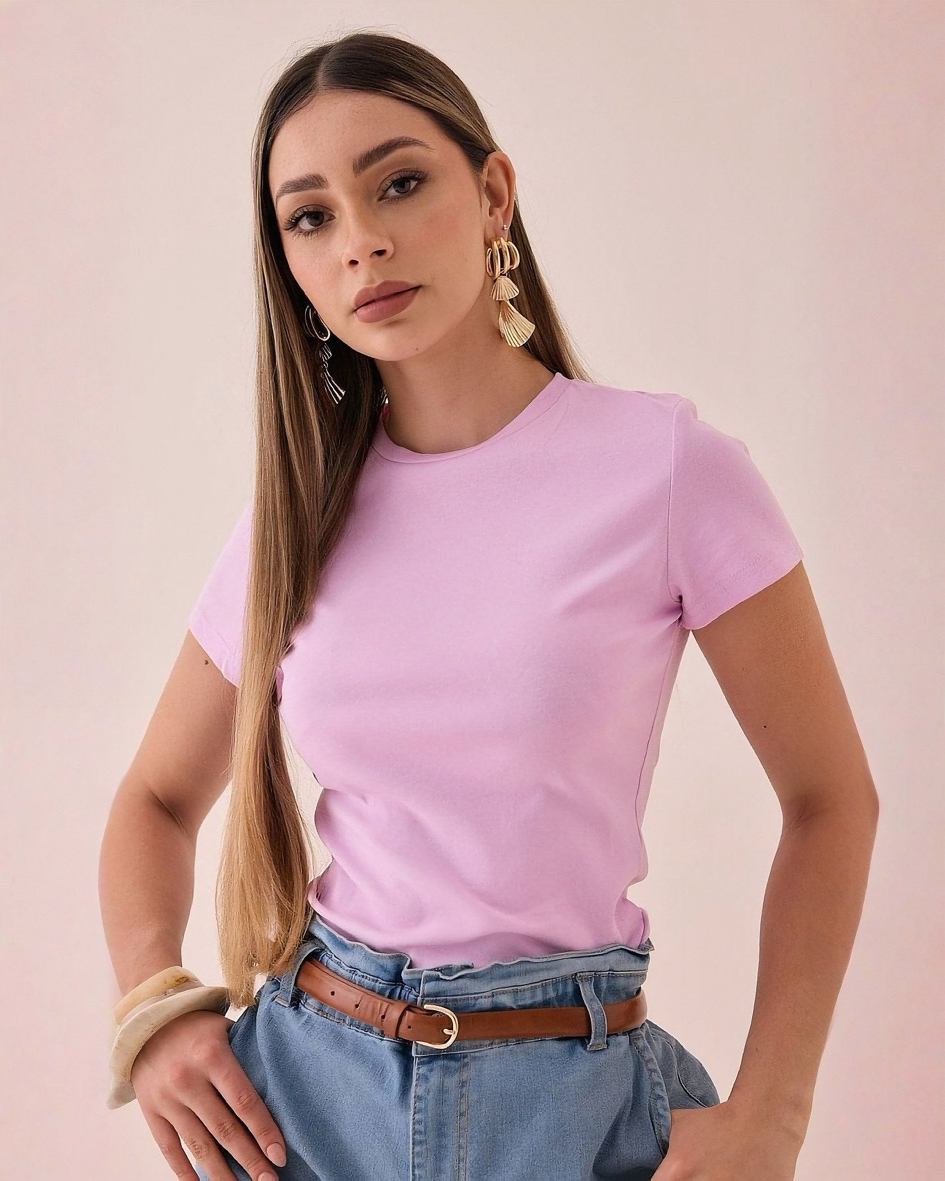 Playera Manga Corta Algodón