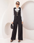 Conjunto Chaleco Pantalón Coordinado Lunares