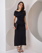 Vestido Largo Elegante Negro