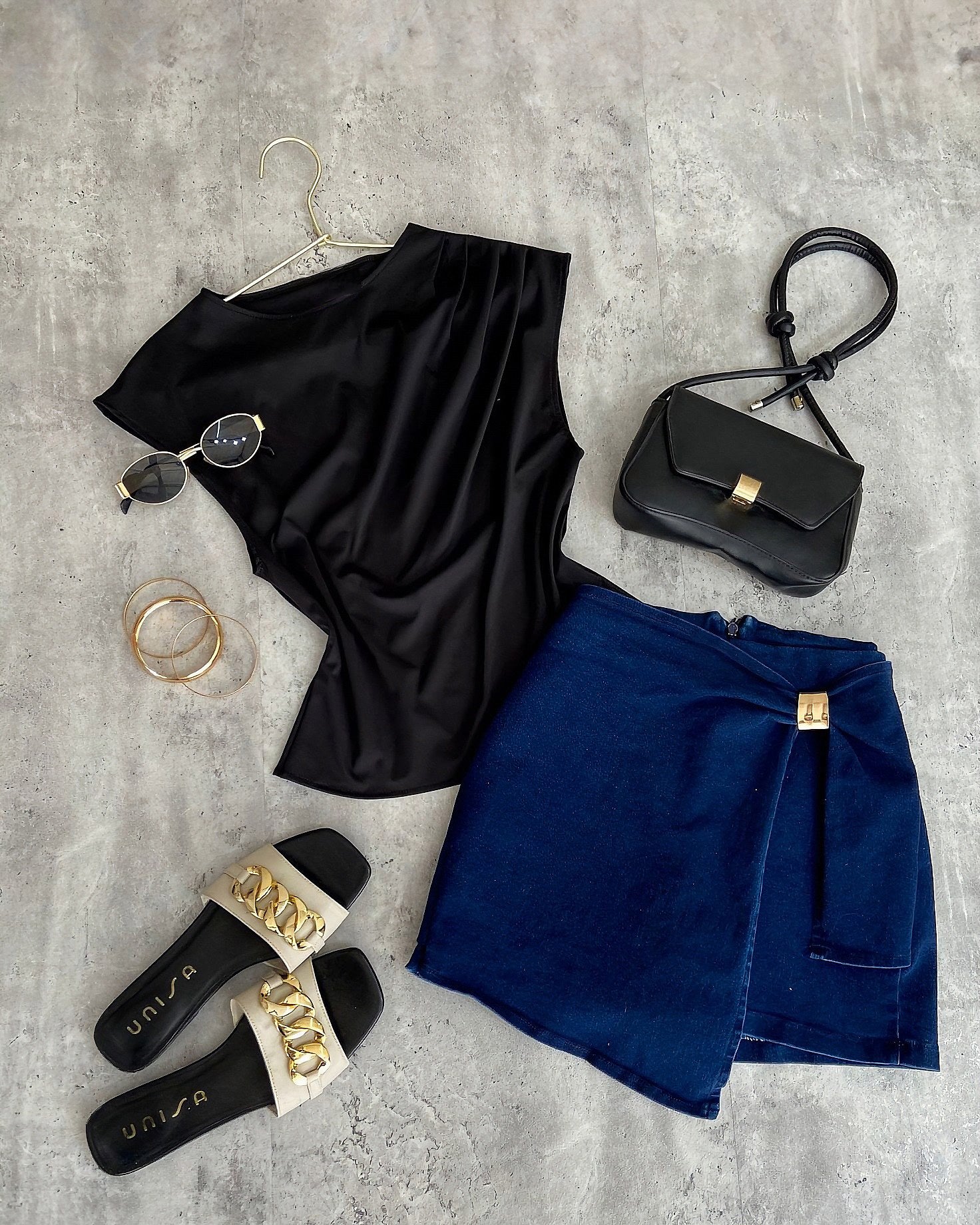 Blusa Manga Corta Draper Blusas